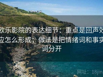 欧乐影院的表达细节：重点是回声效应怎么形成；做法是把情绪词和事实词分开