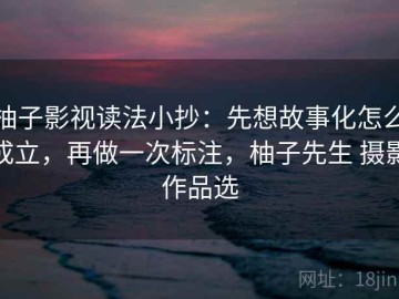 柚子影视读法小抄：先想故事化怎么成立，再做一次标注，柚子先生 摄影作品选